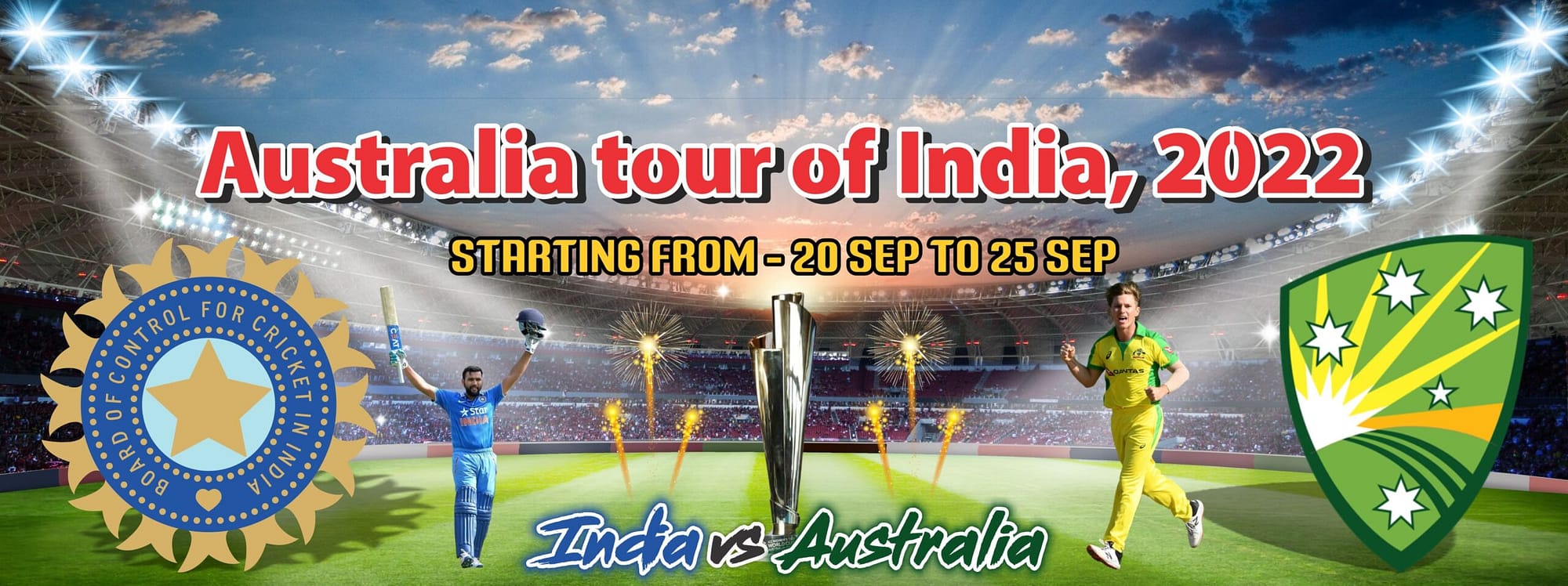 Australia tour of India, 2022